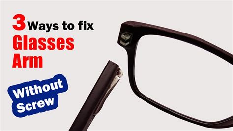 How to Fix Broken Glasses Arm Plastic: A Journey Through the Lens of Creativity