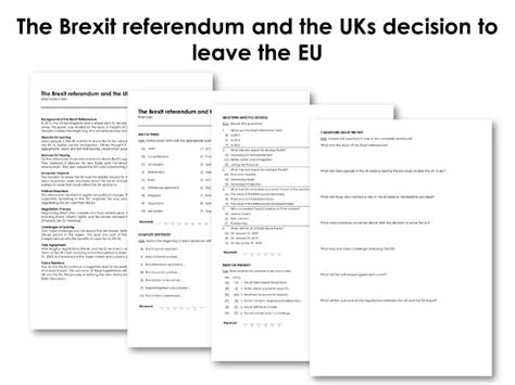 O Brexit e as Turbulentas Consequências Políticas da Decisão do Reino Unido de Abandonar a União Europeia